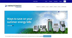 Desktop Screenshot of manitowocice.com